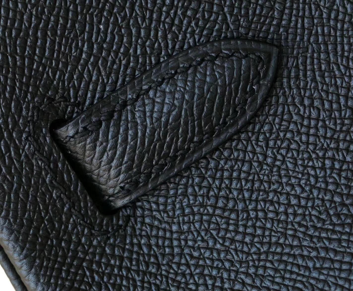 爱马仕铂金包尺寸 Hermes 89黑色epsom牛皮Birkin35cm包包 金扣